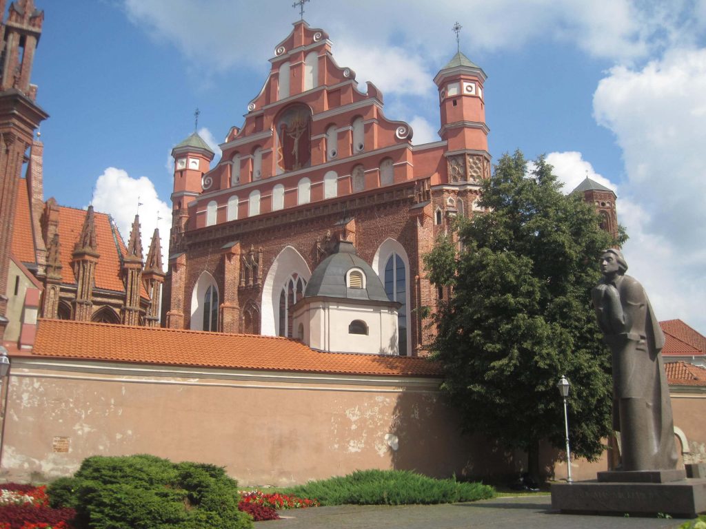 A church in Vilnius, Lithuania, that I visited while traveling on crutches. ©KettiWilhelm2015