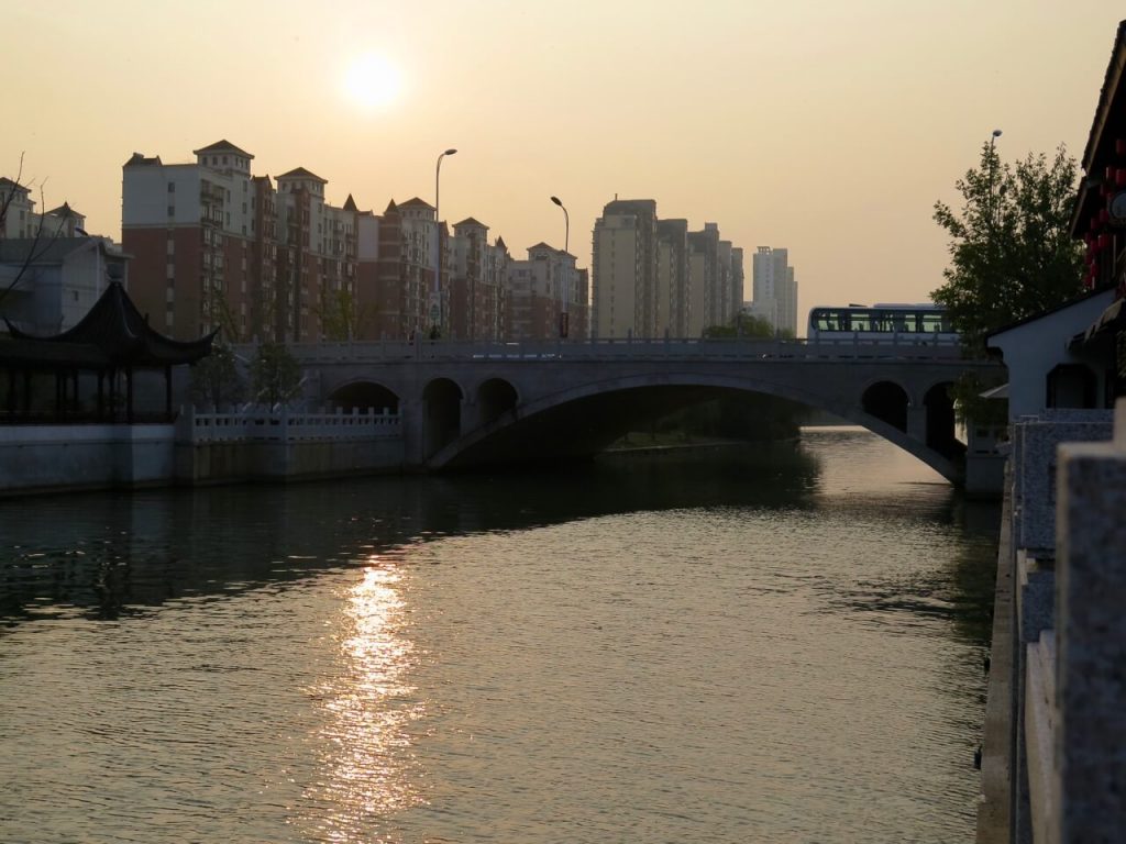 A sunset over Suzhou and the end of my year living in China. ©KettiWilhelm2015