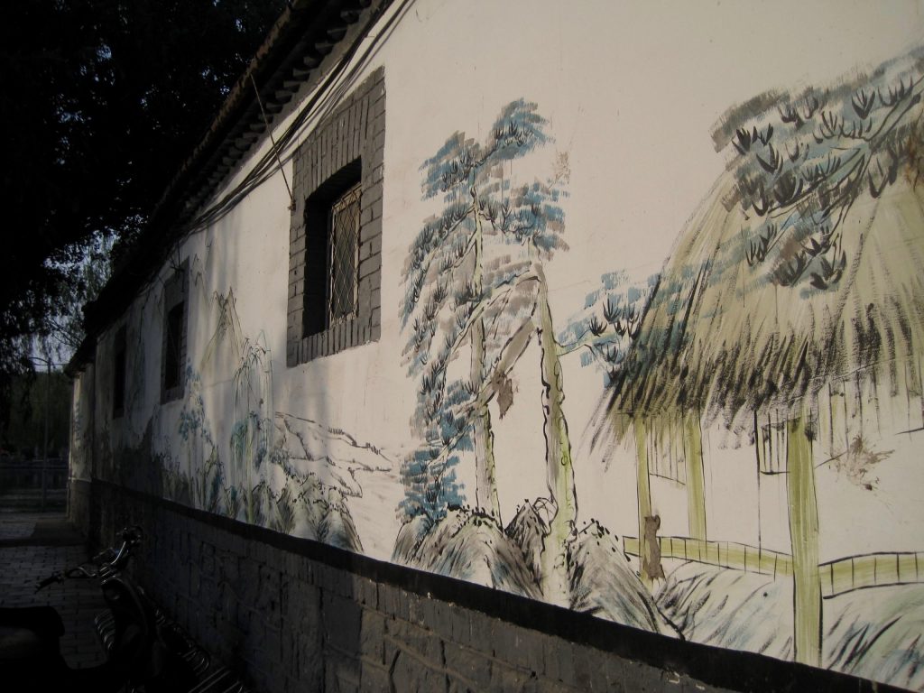 It’s not the Great Firewall of China, but you don’t need a VPN to get around this beautiful painted wall in China. ©KettiWilhelm2014