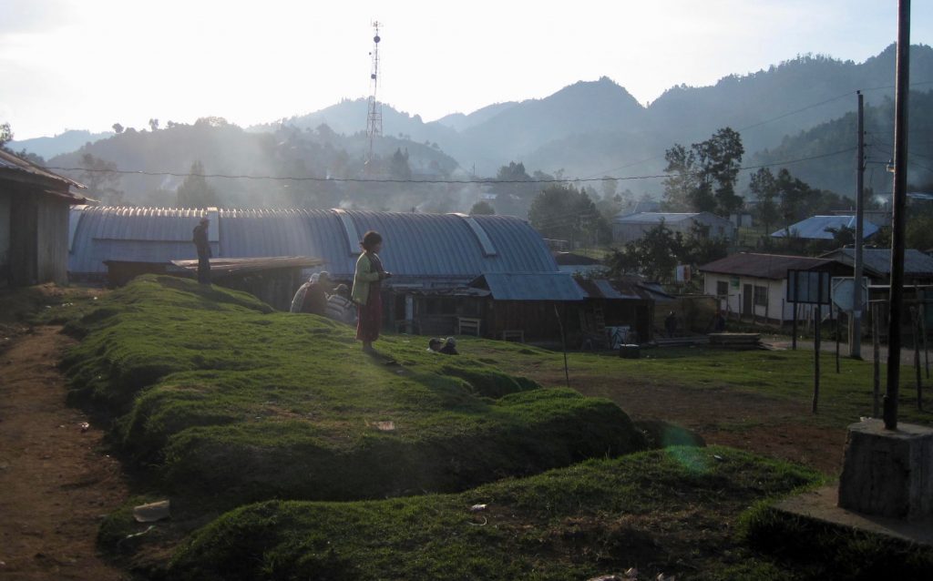 Morning sun streaming down on a small mountain town in Guatemala. Just looking at it makes me feel like I'm free, and out of quarantine. ©KettiWilhelm2010