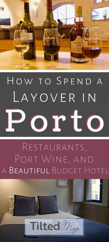Pin this post about layover travel in Porto to Pinterest.
