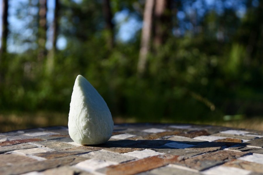 A natural, outdoor photoshoot with HiBAR's green, plastic-free shampoo bar. ©KettiWilhelm2020