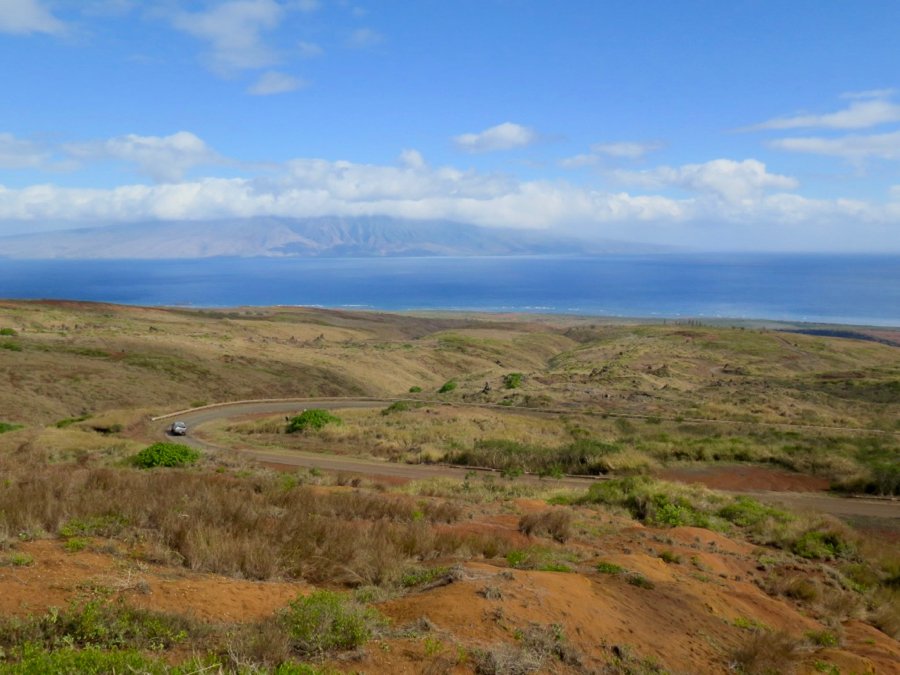 A view of the desert-like landscape of Lanai, one of the least traveled islands of Hawaii. ©KettiWilhelm2020