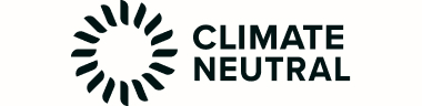 The logo for Climate Neutral, which recently certified Earthling Co. as a completely carbon-neutral beauty brand.