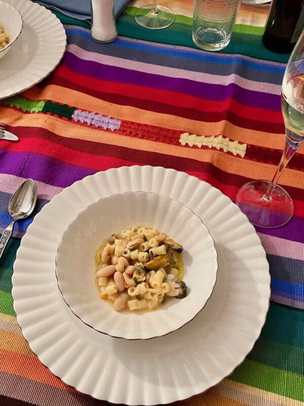 A Chef’s Recipe from the Island of Ischia: Pasta with Beans & Mussels