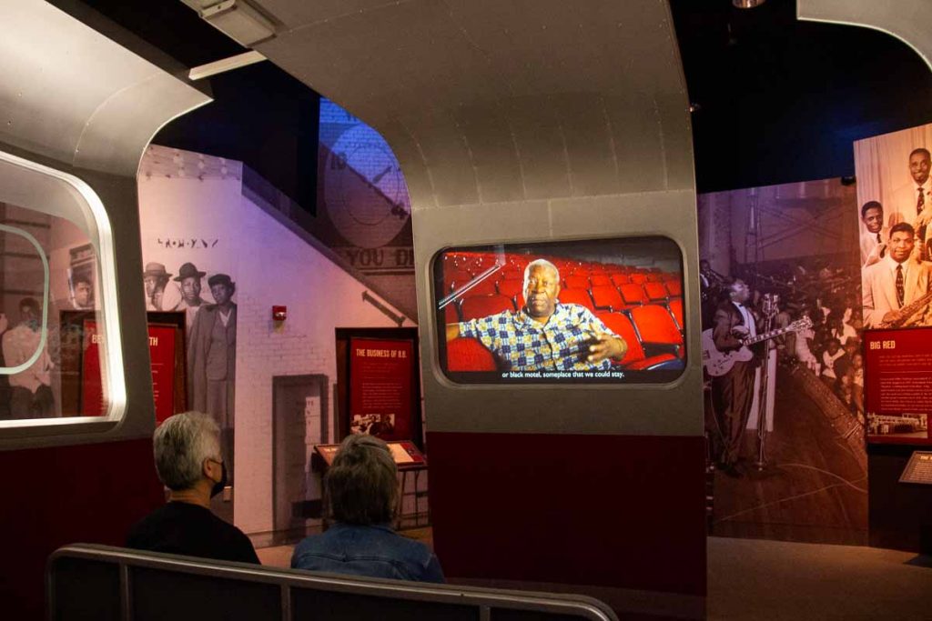 A video of BB King telling his story inside the BB King Museum and Delta Interpretive Center in Indianola, Mississippi. ©KettiWilhelm2022