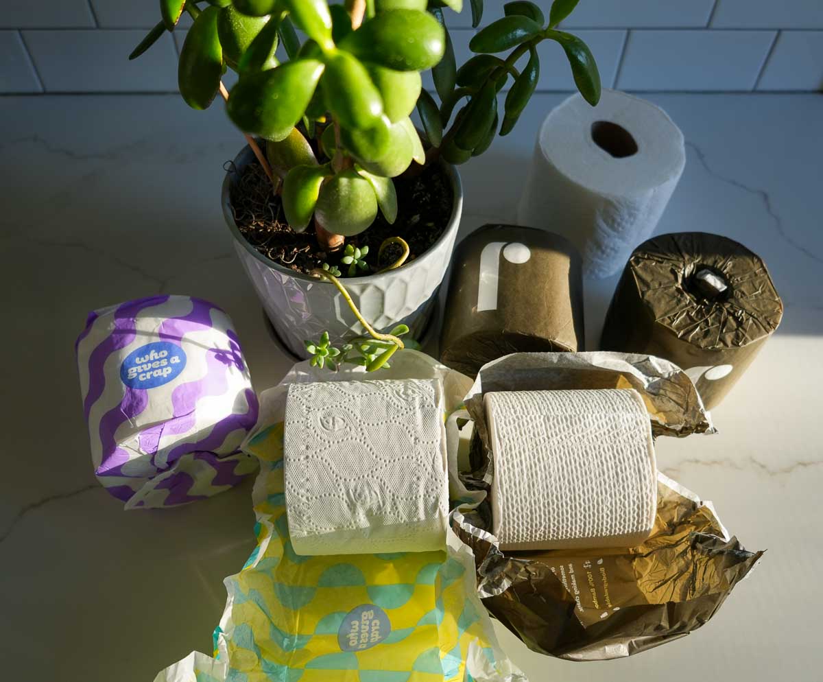 Artisanal Toilet Rolls : Unbleached bamboo toilet paper